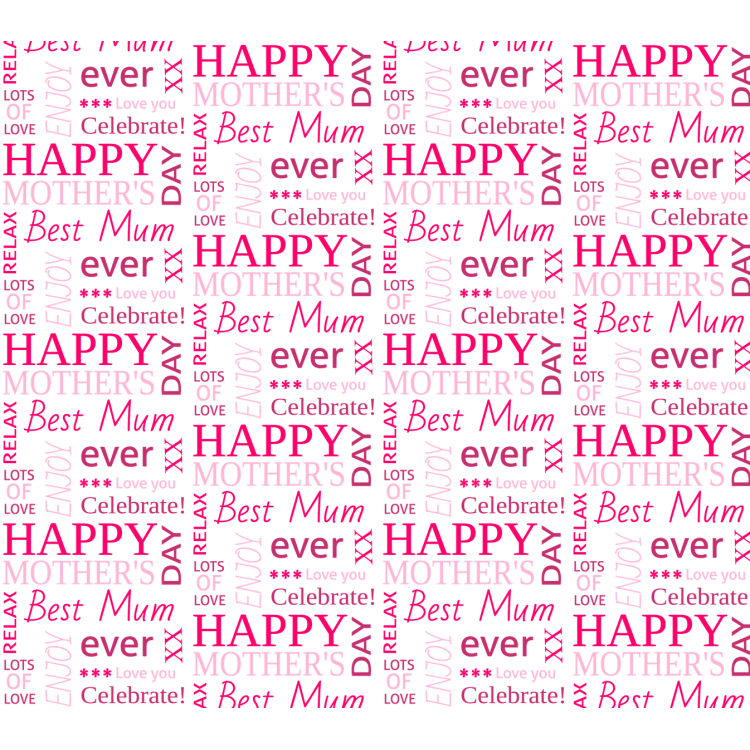 Personalised Wrapping Paper Mother's Day